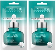 2szt Eveline MASECZKA PEPTIDE AMPOULE-MASK