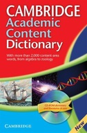 Cambridge Academic Content Dictionary +CD
