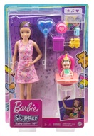 BARBIE Lalka Skipper Opiekunka Miniurodziny GRP40