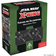 X-Wing Gra Figurkowa (2 ed): Fugitives and Collaborators Pakiet Eskadry ENG