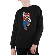 BLUZA DZIECIĘCA NADRUK - SUPER MARIO BROS 7+ 128