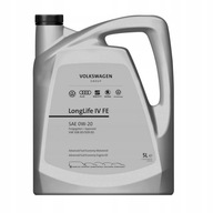 Oryginalny olej Volkswagen LongLife 4FE 0W-20 5L