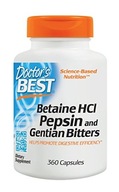 Dr's Best Betain HCl Pepsin Gentian Bitters 360K