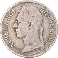 Moneta, Kongo Belgijskie, Albert I, Franc, 1926, V
