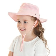 detský klobúk ružový 4 - 8 ROKOV