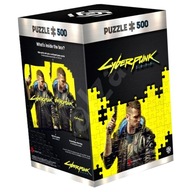 Puzzle 500 dielikov. Cyberpunk 2077: Keyart Male V