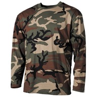 Koszulka moro MFH Longsleeve Woodland L