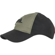 Čiapka so strieškou Bejzbalová čiapka Helikon Logo Cap - čierna / Olive Green