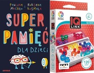 Superpamięć dla dzieci Paulina Mechło + Gra logiczna Smart Games IQ Link