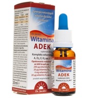 DR. JACOBS ADEK KOMPLEX VITAMÍNOV A D3 E K2 MK-7