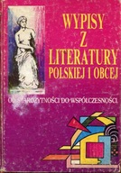 WYPISY Z LITERATURY POLSKIEJ I OBCEJ - PRZYBYLSKA