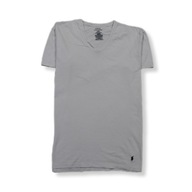 Ralph Lauren T-Shirt Koszulka Męska GŁADKA BIAŁA Logo Klasyk Unikat L