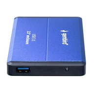 GEMBIRD OBUDOWA HDD/SSD USB 3.0 2.5'' SATA, ALUMINIUM, NIEBIESKA