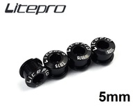 Śruby z kominem LITEPRO korb blatów CZARNE 5mm