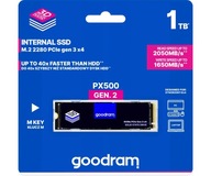 Dysk SSD GOODRAM PX500 1TB M.2 PCIe NVMe M.2