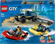 LEGO CITY 60272 - TRANSPORT ŁODZI POLICJI SPECJALNEJ