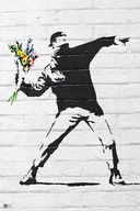 Banksy Nepokoje - plagát 61x91,5 cm