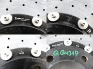 PORSCHE PANAMERA 971 TAYCAN disc CERAMICZNA CERAMIC right front 420x40mm