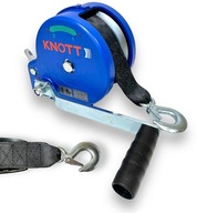 KNOTT 450 kg-os csörlő, hajó, robogó és quad vontatásához