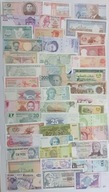 Sada bankoviek - UNC Európa, Amerika PD, Ázia a Afrika