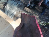 bumper rear part VOLKSWAGEN GOLF 6 VI HB PDC 5K6807421