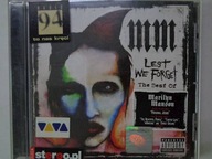 Lest We Forget - The Best Of - Marilyn Manson