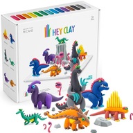 Hey Clay Masa Plastyczna Mega Dinos Tm Toys HCL18006