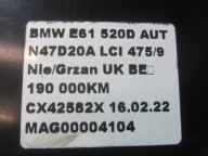 BMW E60 E61 support panel for radiators pillar iron 2.0D 3.0D 51647033741 7033741