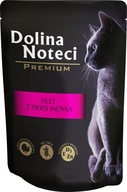 DOLINA NOTECI PREMIUM KARMA MOKRA DLA KOTA FILET INDYK 85g