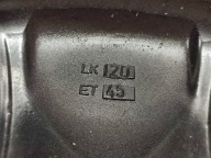 disc aluminium DEZENT TM7 5x120 / ET45 / 7,5J / 17" - 65mm