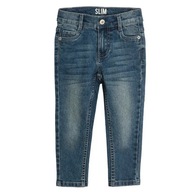 Cool Club Spodnie jeansowe chłopięce slim fit denim r 92