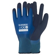 Pracovné rukavice latexové X-HYDROS Vodotesné Odolnosť EN420 10