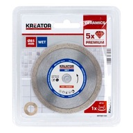 TARCZA DIAMENTOWA DO CIĘCIA GRESU PŁYTEK 85x15MM KREATOR