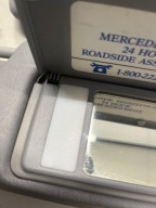 MERCEDES R129 SL129 SL 500 visor cover sun grey GRAU KOMPL