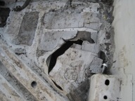 quarter left front MERCEDES B KLASA 246
