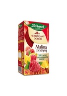Herbata owocowa malinowa HERBAPOL MALINA Z CYTRYNĄ 20t ekspresowa