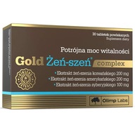 Olimp Gold Żeń-szeń complex siła witalność moc 30x