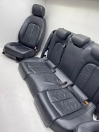 AUDI A6 C7 Berline Siège Sièges Interne komplet Cuir, en cuir Latérale/côté UK!