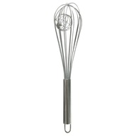 HABVERŐ ACÉL GOLYÓVAL 28 CM TEJSZÍN TOJÁS HABVERŐ