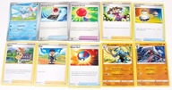 100% ORYGINALNE Karty 10szt Pokemon TCG /27 /W