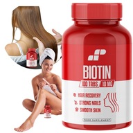 Biotín VLASY NECHTY - KOŽA b6 b12 zinok vlasy, 100 tabliet zdravé vlasy