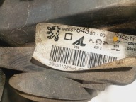 light left front reflektor left front 9655764380 Peugeot 307 SW Lift 02-08
