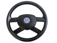 VW POLO 9N lenkrad Airbag Leder DO OBSZYCIA