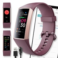 SMARTBAND SMARTWATCH ZEGAREK SPORTOWY OPASKA SPORTOWA AMOLED FIT SMS TĘTNO