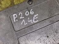 PEUGEOT 206 control unit of the engine 9657137180