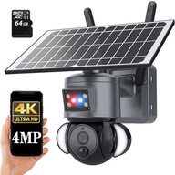 Fotopułapka Kamera Leśna Obrotowa GSM LTE SOLAR podgląd obraz