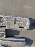 VW PASSAT B7 KOMBI bumper rear part rear black CHROM