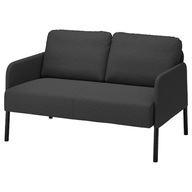 IKEA GLOSTAD Sofa 2 osobowa Knisa ciemnoszary