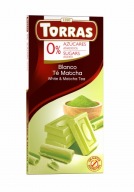 Torras matcha fehércsokoládé hozzáadott cukor nélkül 75 g