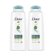 ZESTAW 2X DOVE NUTRITIVE SOLUTIONS DAILY MOISTURE SZAMPON 2IN1 400ML